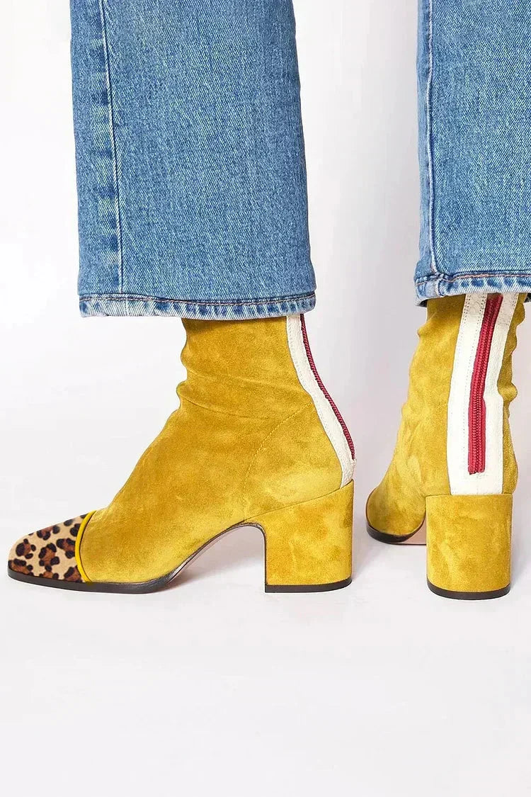 Aria | Grace Step Heeled Boots