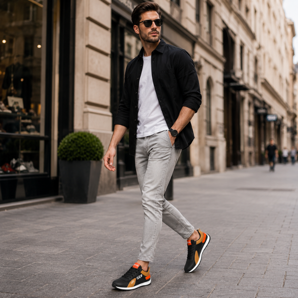 The Strider — Elastic-Lace Slip-On Shoes