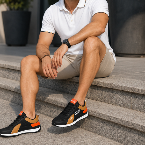 The Strider — Elastic-Lace Slip-On Shoes