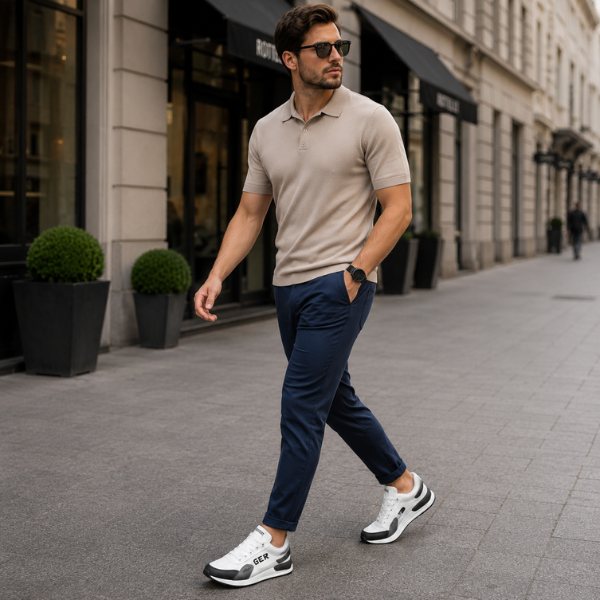 The Strider — Elastic-Lace Slip-On Shoes