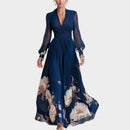 Elegant Floral Flow Maxi Dress
