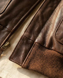 Leonardo — Leather Aviator Jacket