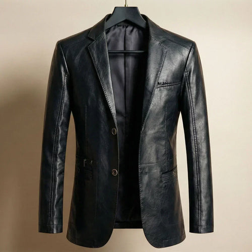 Riccardo — Leather Blazer
