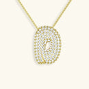Bubble Initial Necklace