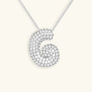 Bubble Initial Necklace