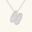 Bubble Initial Necklace