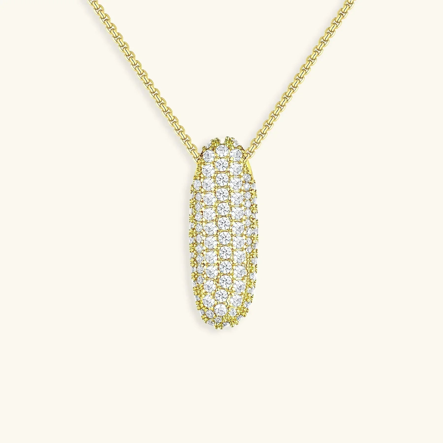 Bubble Initial Necklace