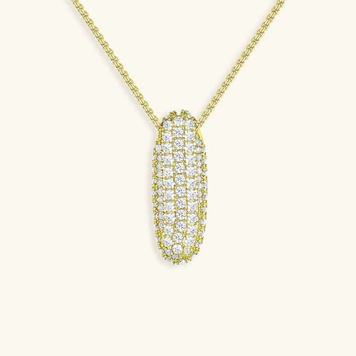 Bubble Initial Necklace