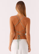 YAYA | Sequin Cami Top