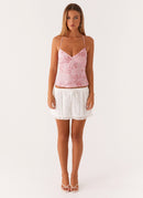 YAYA | Sequin Cami Top