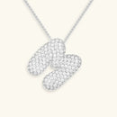 Bubble Initial Necklace