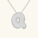 Bubble Initial Necklace