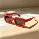 🕶️🔆 6 - Pack Vintage Rectangle Frame Sunglasses for Men & Women with UV400 Protection