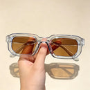 🕶️🔆 6 - Pack Vintage Rectangle Frame Sunglasses for Men & Women with UV400 Protection
