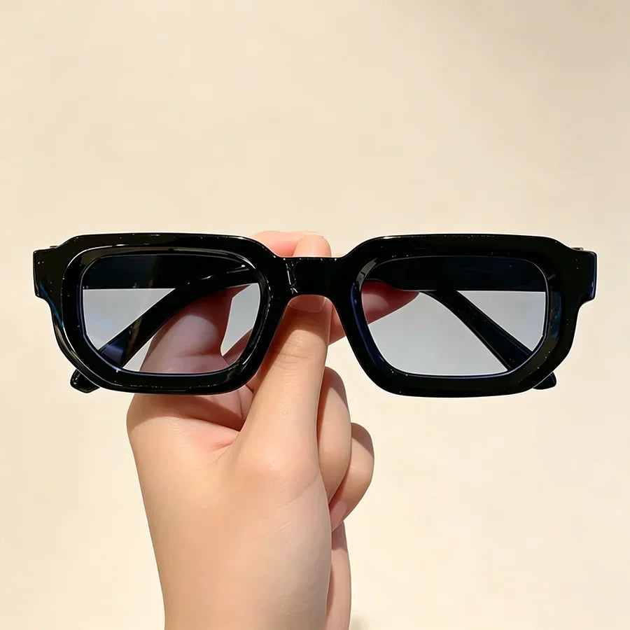🕶️🔆 6 - Pack Vintage Rectangle Frame Sunglasses for Men & Women with UV400 Protection
