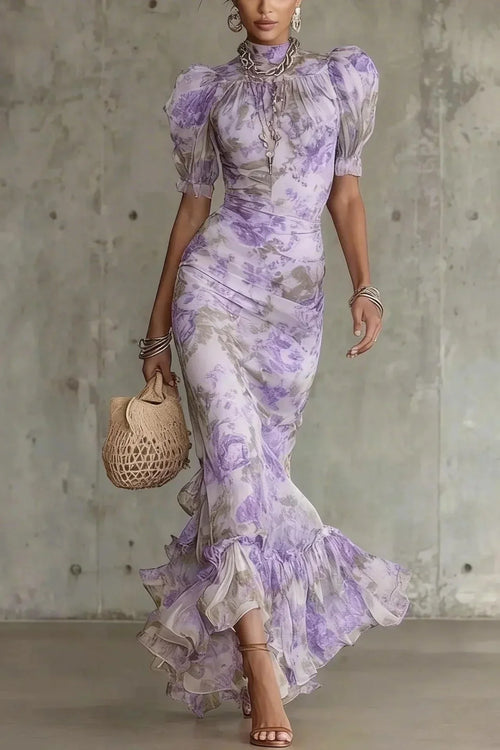 Rosalina – Romantic Floral Mermaid Dress