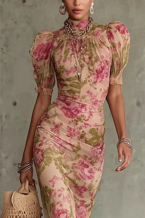 Rosalina – Romantic Floral Mermaid Dress