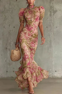 Rosalina – Romantic Floral Mermaid Dress