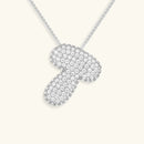 Bubble Initial Necklace