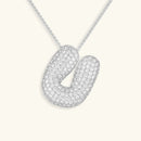 Bubble Initial Necklace