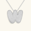 Bubble Initial Necklace