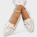 Celia - Flat Woven Shoes
