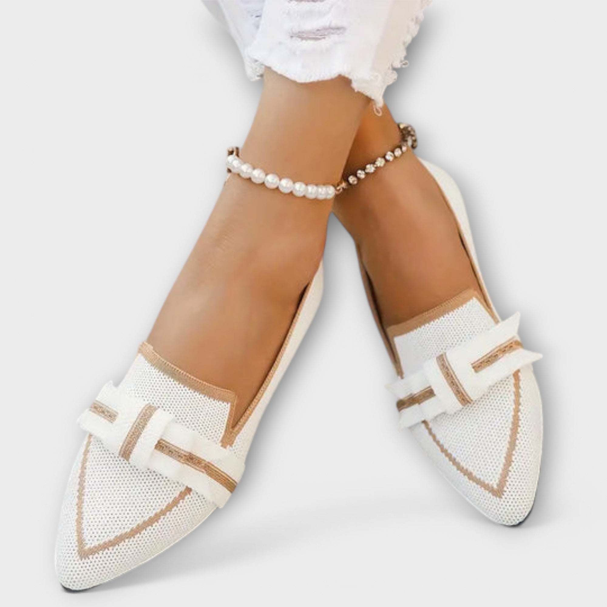 Celia - Flat Woven Shoes