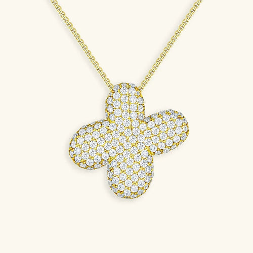 Bubble Initial Necklace