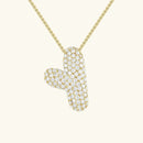 Bubble Initial Necklace