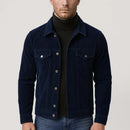 Ribbed Denim Jacket