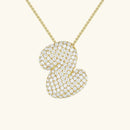 Bubble Initial Necklace