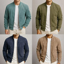 Riviera — Suede Bomber Jacket