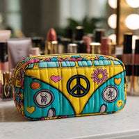 Inez - Quilted Cosmetic Bag Modern