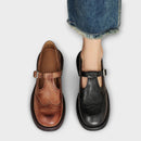 Elegant Leather Mary Janes