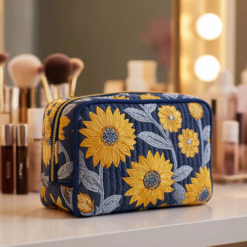 Nina - Quilted Cosmetic Bag Limited