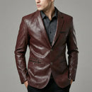 Riccardo — Leather Blazer