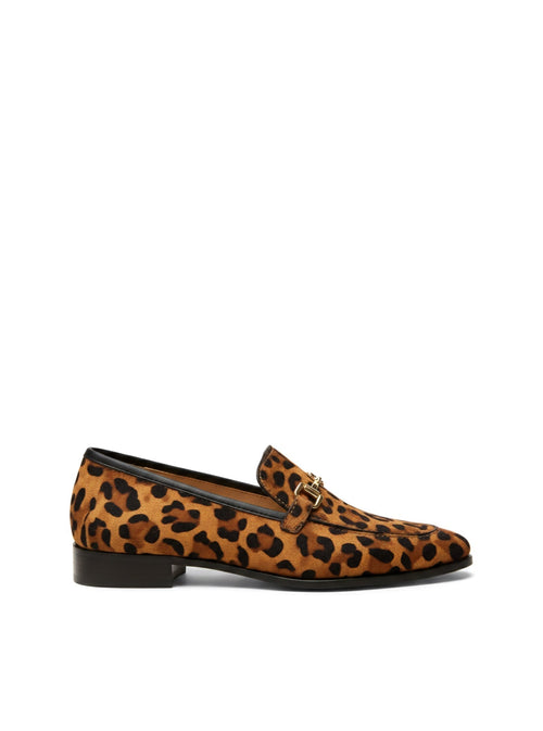 Rita - Leopard loafers